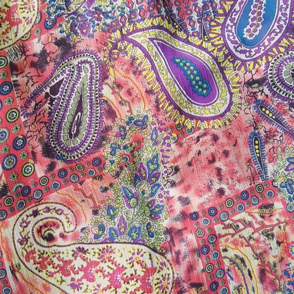 Paisley bohemian dress - Picture 4 of 6